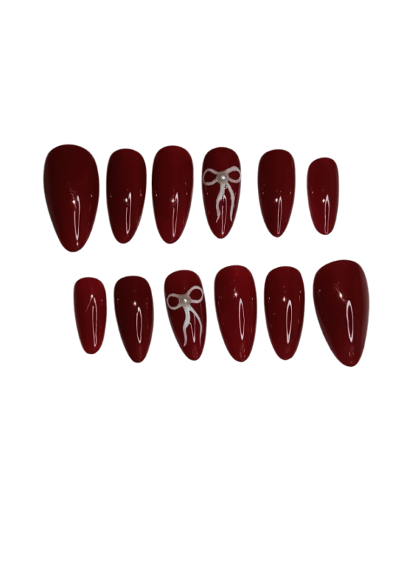 Cherry Red Nail Set.
